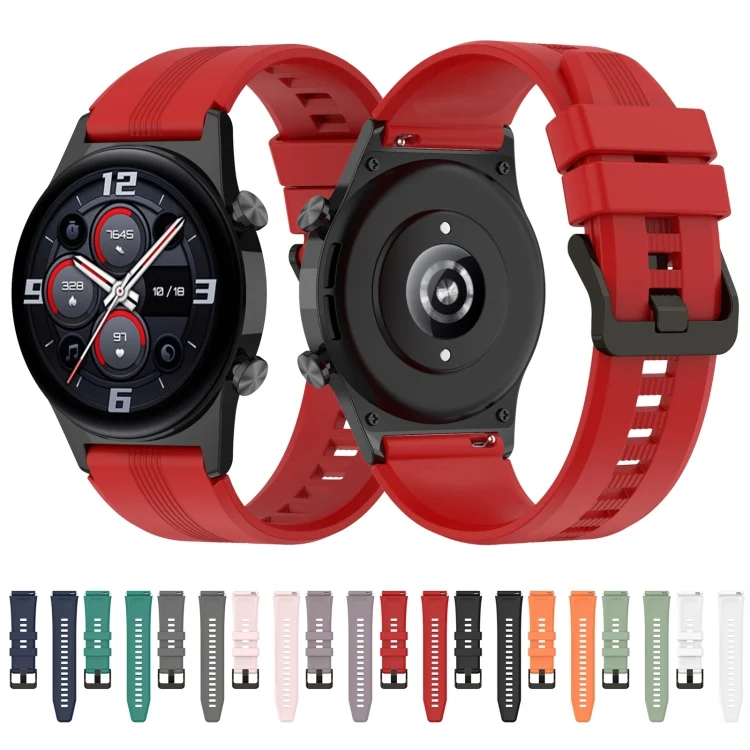 EDA002776401_B3.webp 22mm Protruding Head Striped Silicone Watchband - Image 4