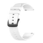 22mm Protruding Head Glossy Silicone Watchband