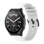 22mm Protruding Head Glossy Silicone Watchband - Image 7
