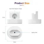 A001 3 In 1 Silicone Charging Holder for iPhone / iWatch / AirPods - Image 3