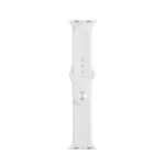 Mutural Liquid Silicone Watchband, For Apple Watch Series 7 41mm / 6 & SE & 5 & 4 40mm / 3 & 2 & 1 38mm, For Apple Watch Series 8&7 45mm / SE 2&6&SE&5&4 44mm / 3&2&1 42mm...