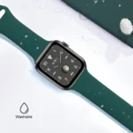 Mutural Liquid Silicone Watchband, For Apple Watch Series 7 41mm / 6 & SE & 5 & 4 40mm / 3 & 2 & 1 38mm, For Apple Watch Series 8&7 45mm / SE 2&6&SE&5&4 44mm / 3&2&1 42mm... - Image 6
