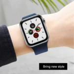 Mutural Liquid Silicone Watchband, For Apple Watch Series 7 41mm / 6 & SE & 5 & 4 40mm / 3 & 2 & 1 38mm, For Apple Watch Series 8&7 45mm / SE 2&6&SE&5&4 44mm / 3&2&1 42mm... - Image 10