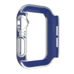 Double-Row Diamond Two-color Electroplating PC Watch Case For Apple Watch Series - Image 3