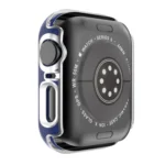 Double-Row Diamond Two-color Electroplating PC Watch Case For Apple Watch Series - Image 5