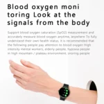 Q71 Pro 1.28 inch TFT Screen Silicone Strap Smart Watch, Support Bluetooth Call / Menstrual Cycle Reminder - Image 6