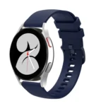 Pockmarked Tonal Buckle Silicone Watch Strap for Huawei Watch / Samsung Galaxy Watch - Image 2