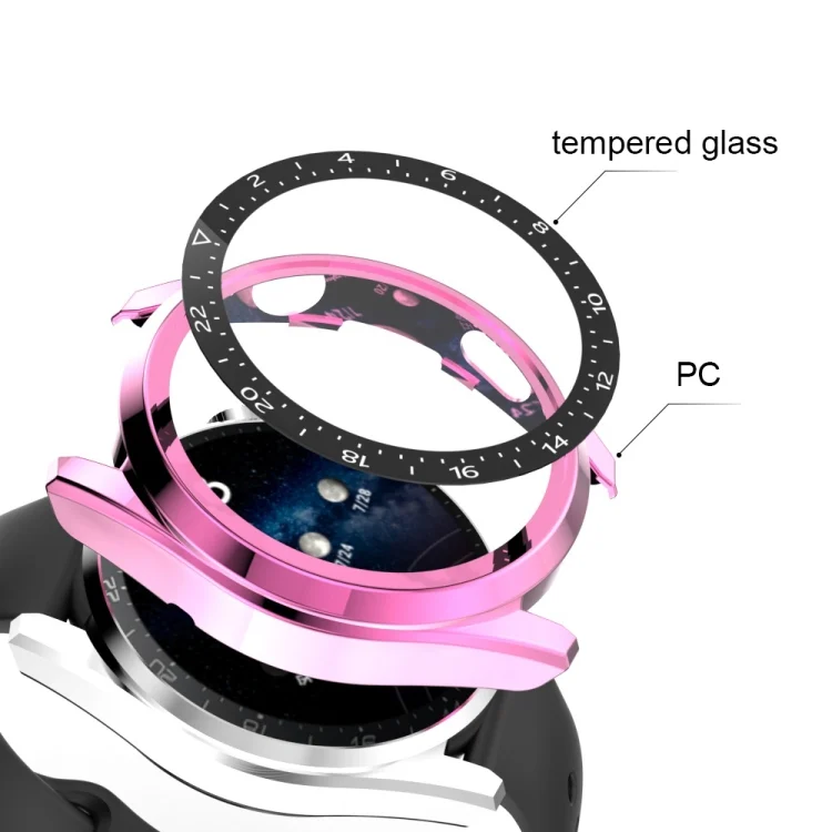 EDA002864401A_3.webp Scale Electroplated PC + Tempered Glass Watch Case - Image 4