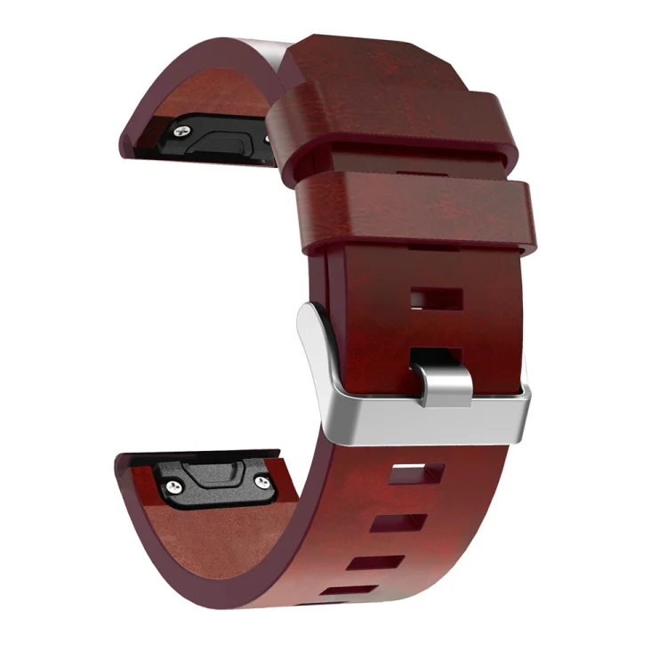 (Without Sewing Thread) Quick Release Leather Strap