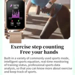 NX2 1.13 inch Color Screen Women Smart Watch, Support Physiological Reminder / Heart Rate Monitoring - Image 4