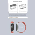 For Xiaomi Mi Band 6 / 5 / 4 / 3 Mijobs Flat Hole Silicone Watch Band - Image 6
