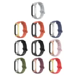 For Xiaomi Mi Band 6 / 5 / 4 / 3 Mijobs Flat Hole Silicone Watch Band - Image 7