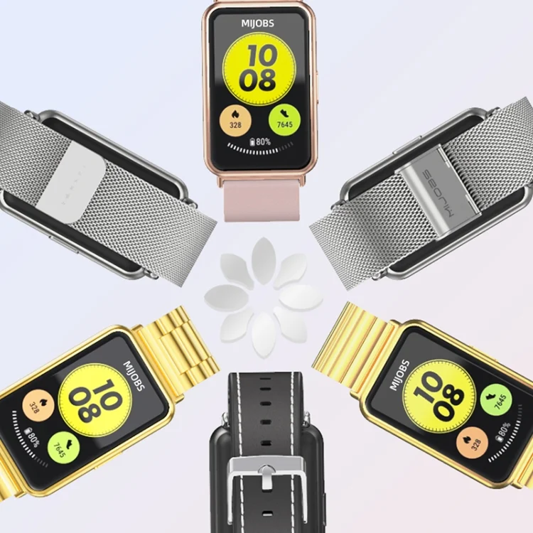 EDA002942601_B4.webp Mijobs Milan Buckle Stainless Steel Watch Band - Image 5