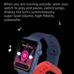 i7 pro+ 1.75 inch TFT Screen Smart Watch, Support Blood Pressure Monitoring/Sleep Monitoring - Image 3