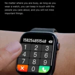 i7 pro+ VIP 1.75 inch TFT Screen Smart Watch, Support Bluetooth Dial/Sleep Monitoring - Image 3