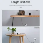 Smart Watch Charging Data Cable for Garmin, Cable Length: 1m - Image 3