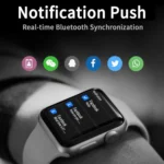 D SEVEN 1.9 inch TFT Screen Smart Watch, Support Bluetooth Dial/Sleep Monitoring - Image 3