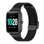 19mm Snap-fit Stainless Steel Mesh Watch Band