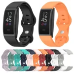For Amazon Halo View Silicone Butterfly Buckle Watch Band - Image 3