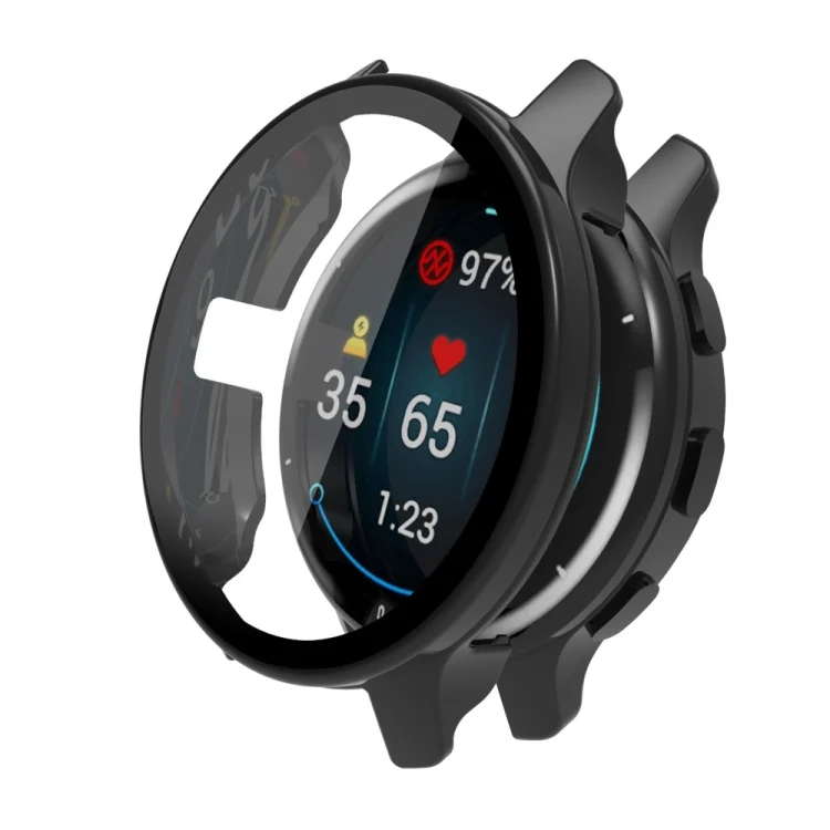 PC + Tempered Glass Watch Case