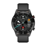 SK7Plus 1.28 inch IPS Screen Leather Strap Smart Watch, Support Bluetooth Call/Sleep Monitoring - Image 7