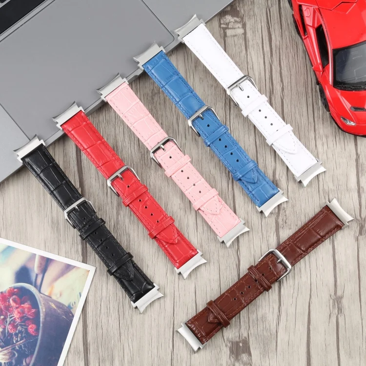 EDA002990401_B2.webp Slub Texture Leather Watch Band - Image 3