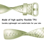 Official Pattern Metallic Watch Strap - Image 2