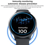 S30 1.28 inch TFT Screen Smart Wristband, Support Body Temperature Monitoring/Sleep Monitoring - Image 3