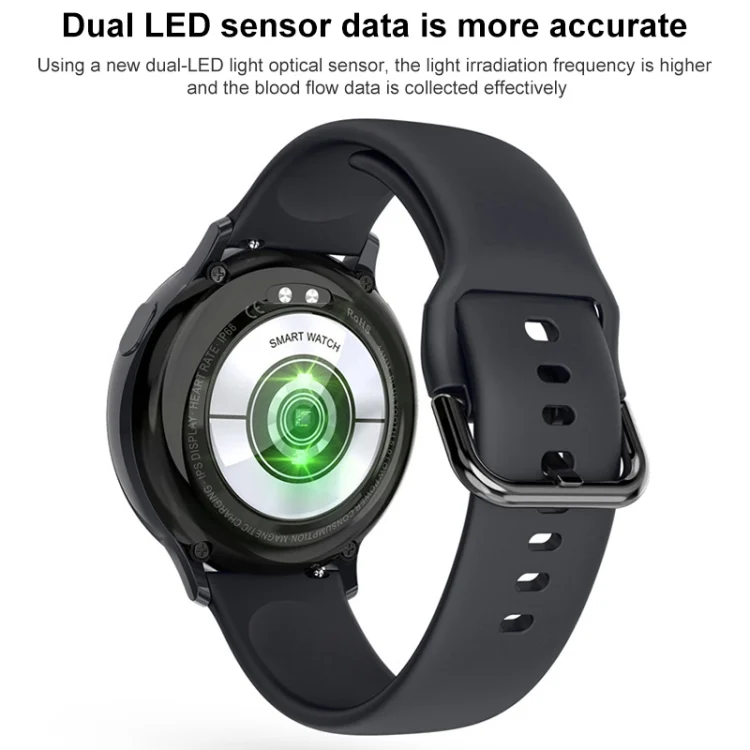 EDA002994901_B3.webp S30 1.28 inch TFT Screen Smart Wristband, Support Body Temperature Monitoring/Sleep Monitoring - Image 4