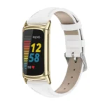 Mijobs Genuine Leather Slim Watch Band