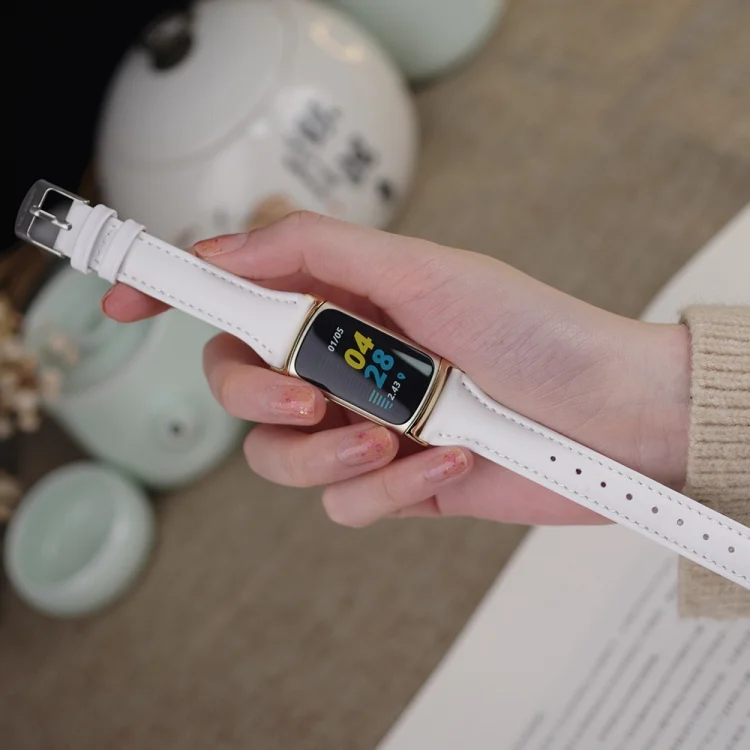 EDA002996201_B2.webp Mijobs Genuine Leather Slim Watch Band - Image 3
