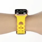 Hollow Silicone Watch Band For Apple Watch Series - Image 7