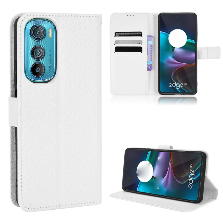 Diamond Texture Leather Phone Case, For Motorola Edge 30, For Motorola Moto G 5G 2022, For OPPO Realme 9 5G Global / 9 Pro, For OPPO Realme 9 5G India / V13 5G / 8 5G