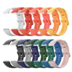 Pure Color Silicone Watch Band - Image 2