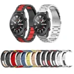 Three-bead Metal Steel Watch Band - Image 5