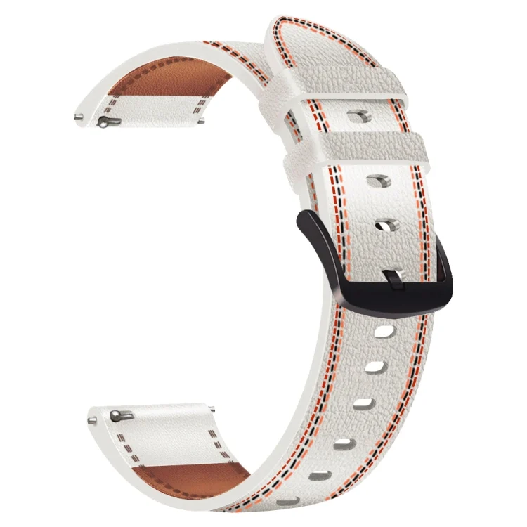 EDA003049401A_2.webp Tricolor Stitching Genuine Leather Watch Band - Image 5