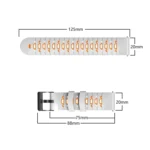 Trapezoidal Three-row Hole Silicone Watch Band - Image 7