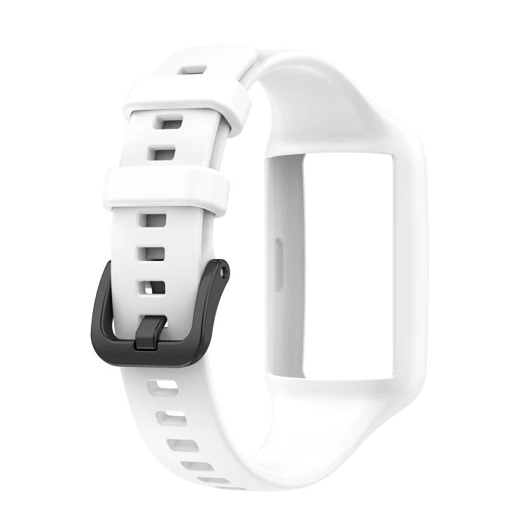 EDA003053201A_2.webp For Huawei Band 7 / 6 Pro / 6 / Honor Band 6 Universal Integrated Silicone Watch Band - Image 6