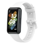 Metal Head Silicone Watch Band