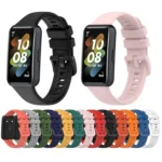 Metal Head Silicone Watch Band - Image 3