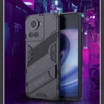 Punk Armor PC + TPU Phone Case with Holder, For OnePlus Ace 5G - Image 2