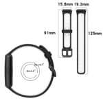 Two-color Breathable Silicone Watch Band - Image 2