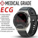 G08 1.3 inch TFT Screen Smart Watch, Support Medical-grade ECG Measurement/Women Menstrual Reminder - Image 2
