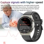 G08 1.3 inch TFT Screen Smart Watch, Support Medical-grade ECG Measurement/Women Menstrual Reminder - Image 3