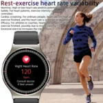 G08 1.3 inch TFT Screen Smart Watch, Support Medical-grade ECG Measurement/Women Menstrual Reminder - Image 5