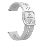 Plum Blossom Hollowed Silicone Watch Band - Image 4