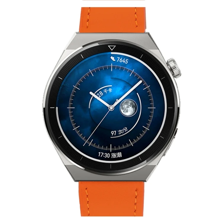 EDA003117101A_2.webp Plain Weave Genuine Leather Watch Band - Image 4