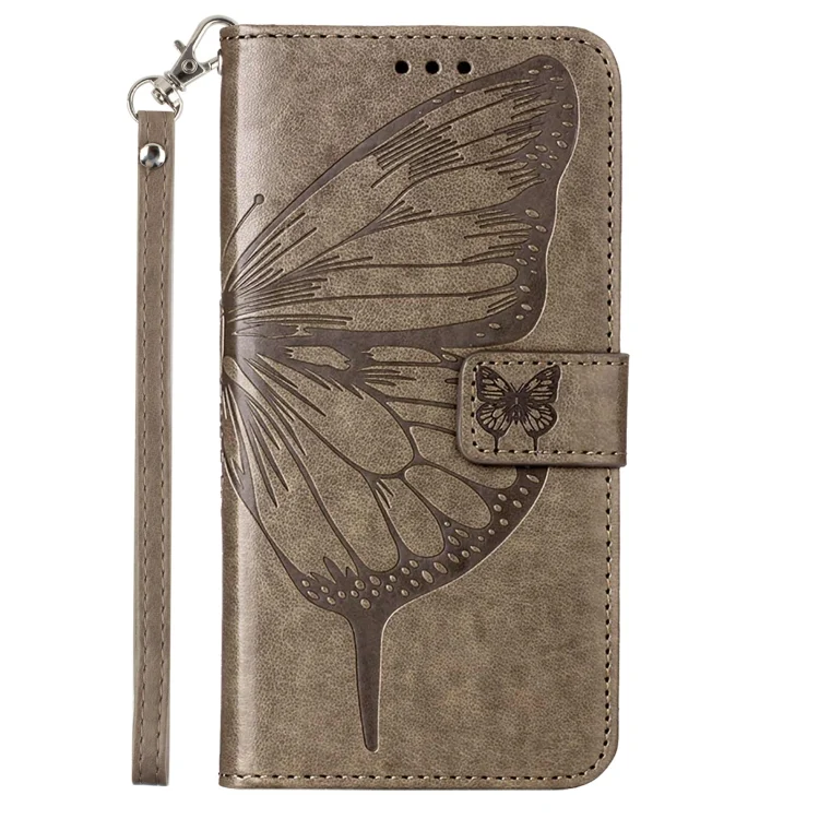EDA003120203A_1.webp Embossed Butterfly Leather Phone Case, For OnePlus Ace 5G - Image 2