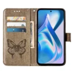 Embossed Butterfly Leather Phone Case, For OnePlus Ace 5G - Image 3