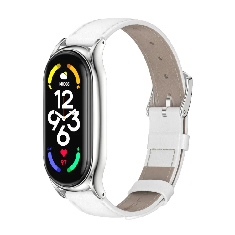 MIJOBS Plus Genuine Leather Watch Band